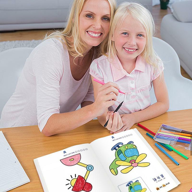 Painting Coloring Books Mini Coloring Books Bulk Fun 4 Books Educational Mini Books Promote Kids Wellness And Mindfulness