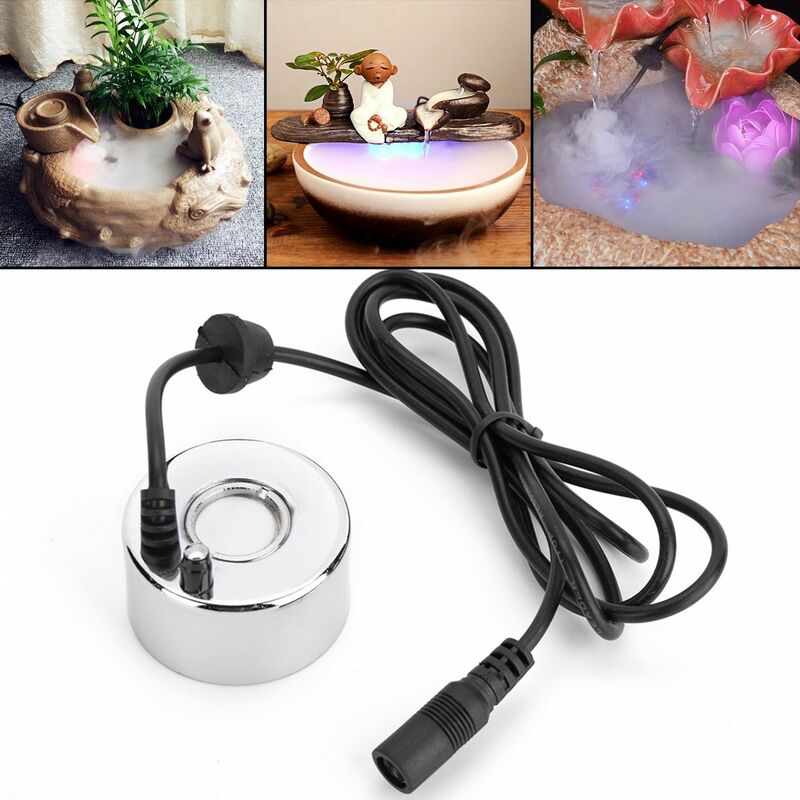 Durable Quality DC 24V 19W 45mm Ultrasonic Air Humidifier Household Mist Maker Waterscape Atomization Atomizer