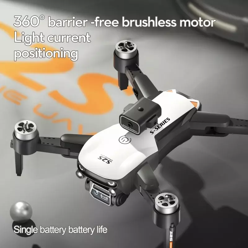 MIJIA S2S Drone 8K 5G GPS HD, fotografi udara kamera ganda Omnidirectional penghisap tanpa sikat mainan Quadcopter