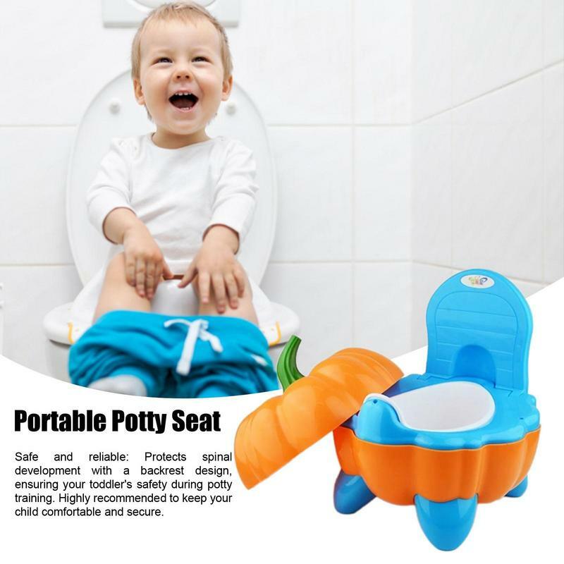 Toddler Toilet For Training Children Trainer Potty Seat Removable With Splashing Protector Toddler Bathroom Accessories For