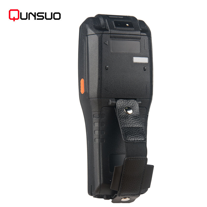Qun Suo-escáner de código de barras láser pda 1d, Terminal de mano resistente con impresora térmica interna de 58mm, PDA3505