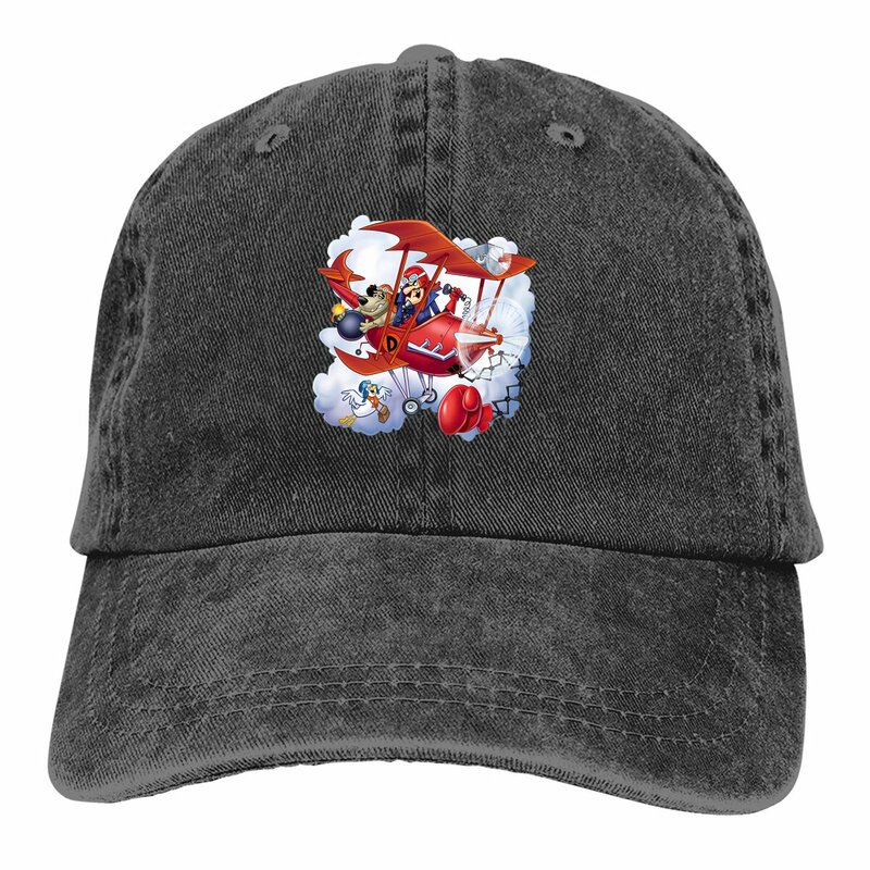 워싱 남성 야구 모자, 만화 트럭 운전사 스냅백 카우보이 모자, 아빠 모자, 엉뚱한 레이스 골프 모자