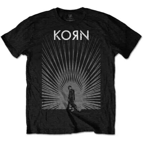 Korn Stralen Glow T-Shirt Zwart Nieuw
