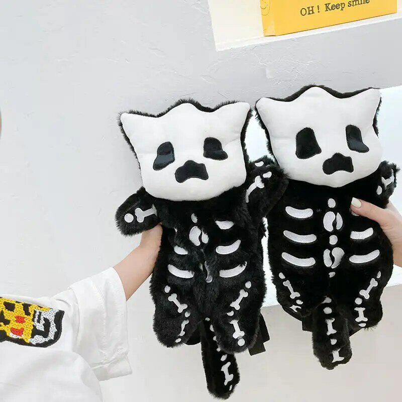 Wholesale Halloween Cute Shoulder Back Funny Stuffed Plush Toy Doll Throw Pillow Kids Birthday Gift Funny Backpack School Bag