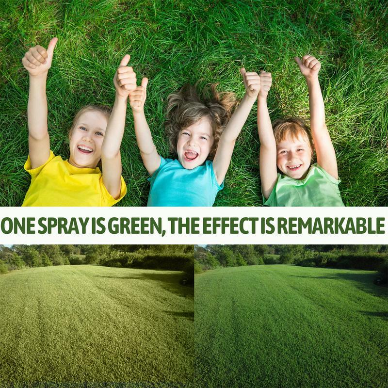Zielony farba w sprayu ogrodowy 60ml barwnik darniowy do malowania trawy przyjazny dla zwierząt Spray do trawa zielona na podwórko ogrodowe dostarcza murawę do parku ogrodowego
