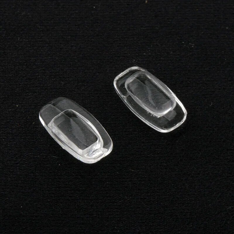 10 pasang (20 buah) bantalan hidung silikon antiselip untuk kacamata kacamata kacamata hitam kacamata bantalan hidung dorong di CY065