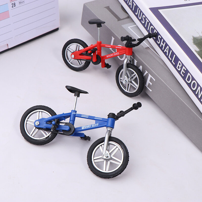 Retro Alloy Mini Finger BMX Bicycle Assembly Model roweru Zabawki Gadżety Prezent Zabawki Model