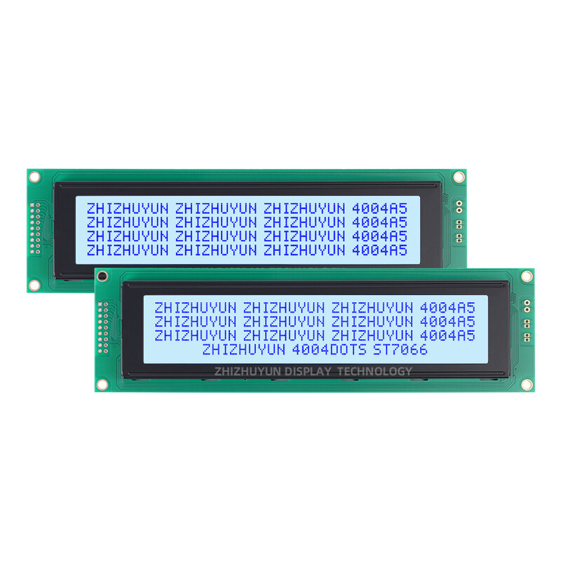 Azul LED Backlight Display Screen, Módulo LCD de caráter, Controlador embutido, SPLC780D, 4004A5, 5V, 40X4, 4004