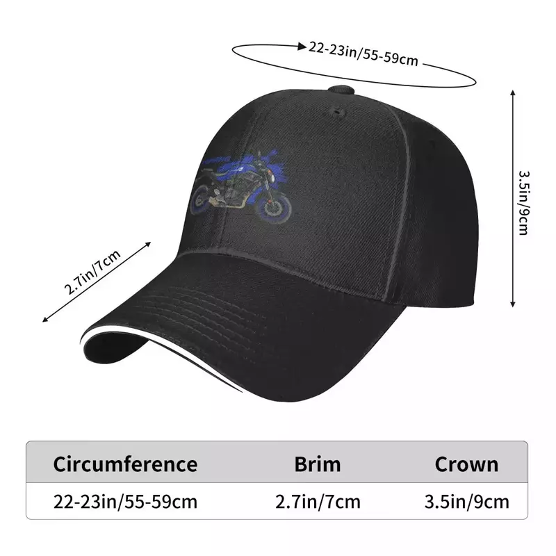 MT-07 - Blue Baseball Cap Sunscreen Uv Protection Solar Hat Golf Men Women's