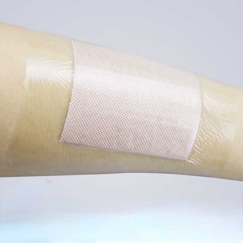 20 sztuk 10x10cm medyczny wodoodporny plastry opatrunkowe antybakteryjny opatrunek na ranę chroni bandaż pierwszej pomocy