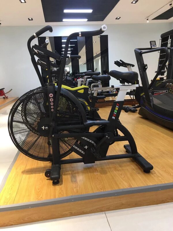Bicicleta de aire silenciosa, equipo de ejercicio para interior, gimnasio comercial, 2022 OBL