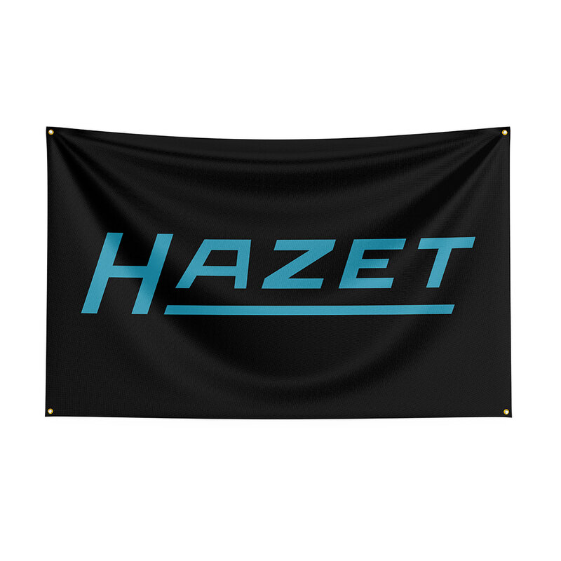 Bandera de Hazets de 3x5 pies, Banner de herramientas impresas de poliéster para Decoración