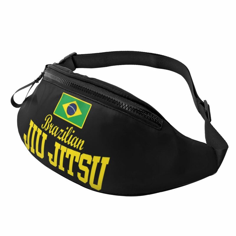 女性のためのファッショナブルな餃子バッグ、BJJ-MMA、旗のテキスト、ブラジルのジューの柔術、スタッフのためのバストの斜めのバッグ