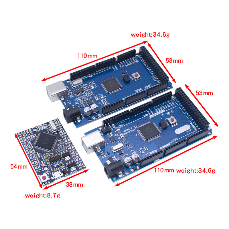 Placa de desenvolvimento USB para Arduino, MEGA2560, MEGA 2560, R3, ATmega2560-16AU, CH340G AVR