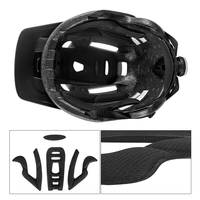 BATFOX Bicycle Helmet MTB LED Lights Racing Road Bike Helmet Men and Women Outdoor Sports Pro Cycling Casco Bicicleta Safety Cap