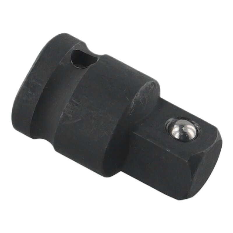 Adaptor konverter lengan adaptor, penggantian pneumatik persegi, alat Drive hitam krom-vanadium baja konverter dampak