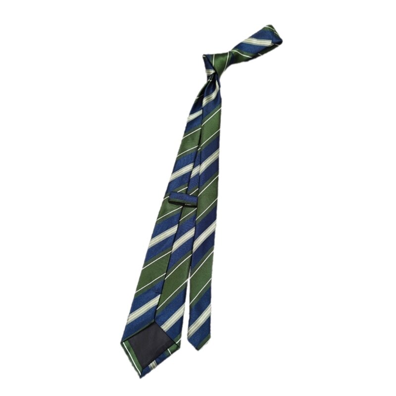 Hemd-Krawatte, weiblich, klassischer Stil, schmale Krawatte, britischer Stil, Studenten-College-Krawatte