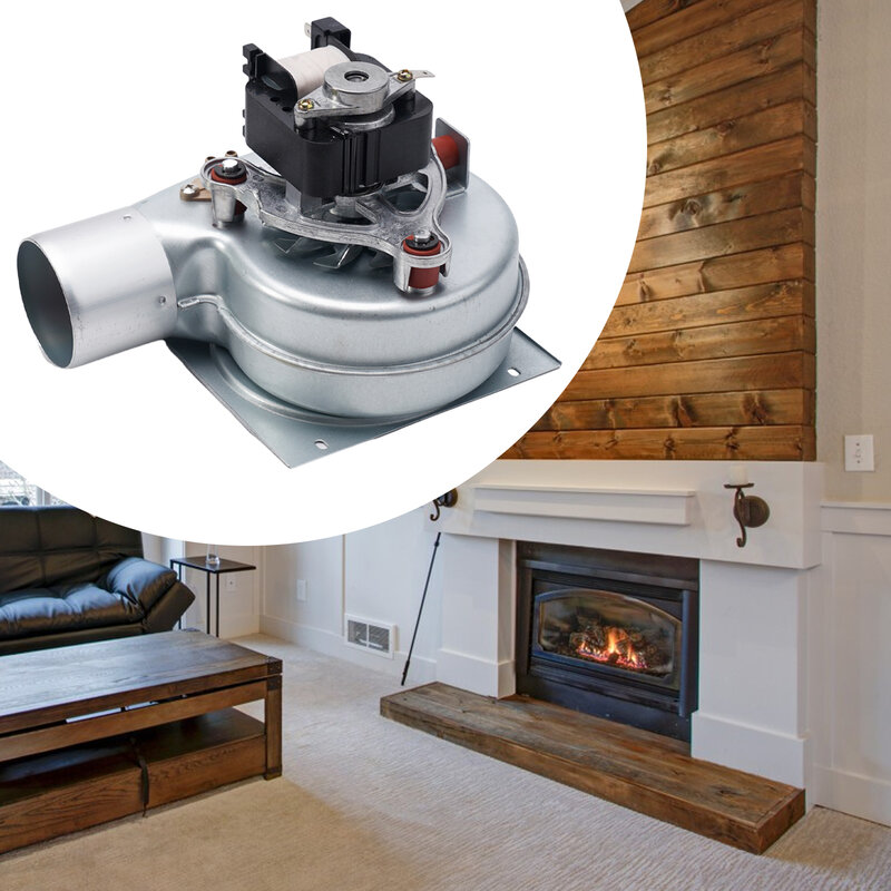 耐熱性と低ノイズの暖炉ファン、キャビネット用の温水ファン、インフレータブル、バーベキュー電源装置、35W、220v
