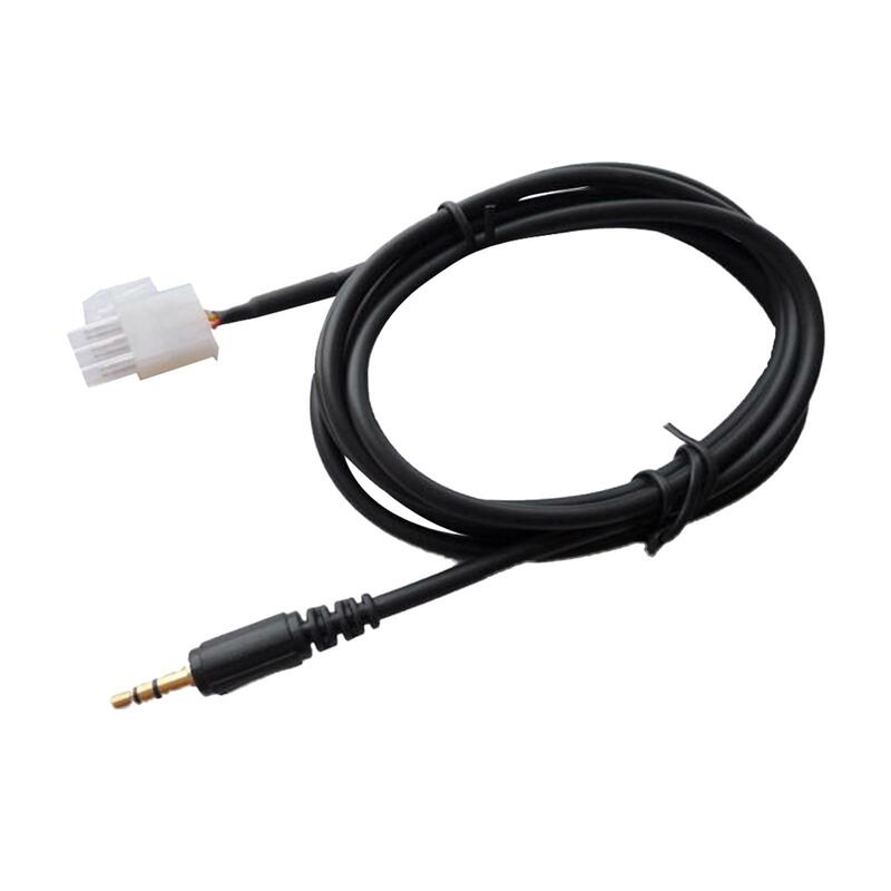 Cable auxiliar de Audio para motocicleta, conector macho de 5mm, 3 pines, para Gl1800