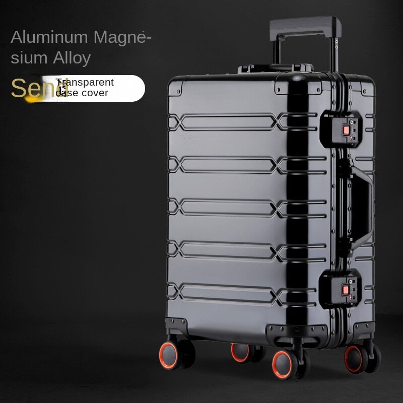 Wszystkie aluminiowe stop magnezu, wszystkie metalowe, duże rozmiary, duża pojemność, wysoka wartość estetyczna, podróże służbowe, anty-drop i anty w