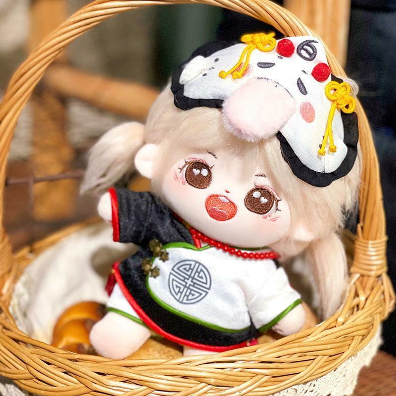 Vestiti per bambole in cotone 20cm vestiti per bambini stile cinese carino ed economico vestiti per bambini in stile antico campana elettrica al latte