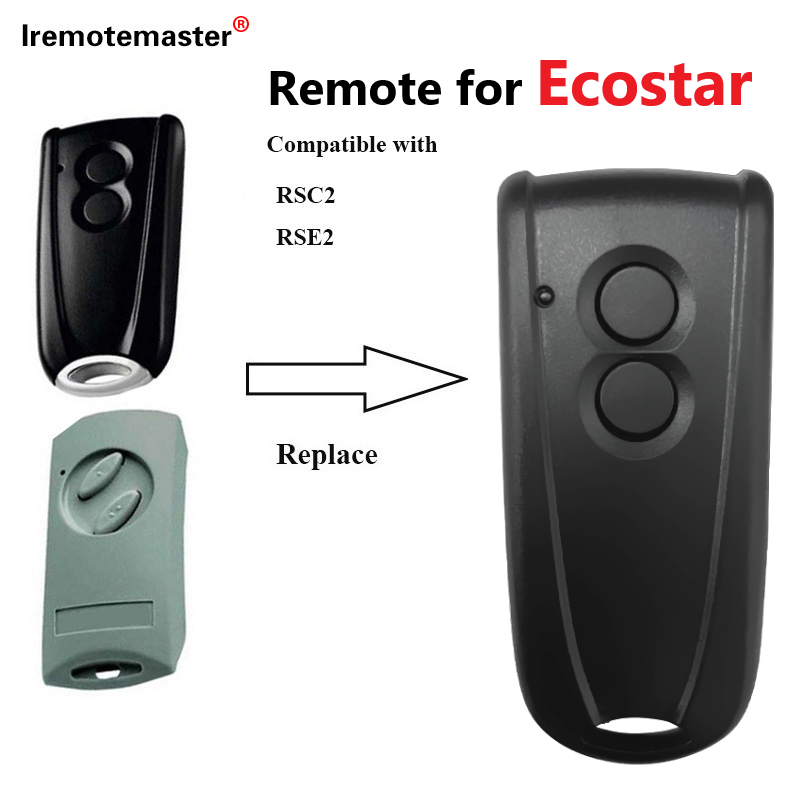 Ecostar-Motor Liftronic 433 433 500, reemplazo de Control remoto, Rsc2 700 Hormann RSE2 800 mhz, 3 piezas