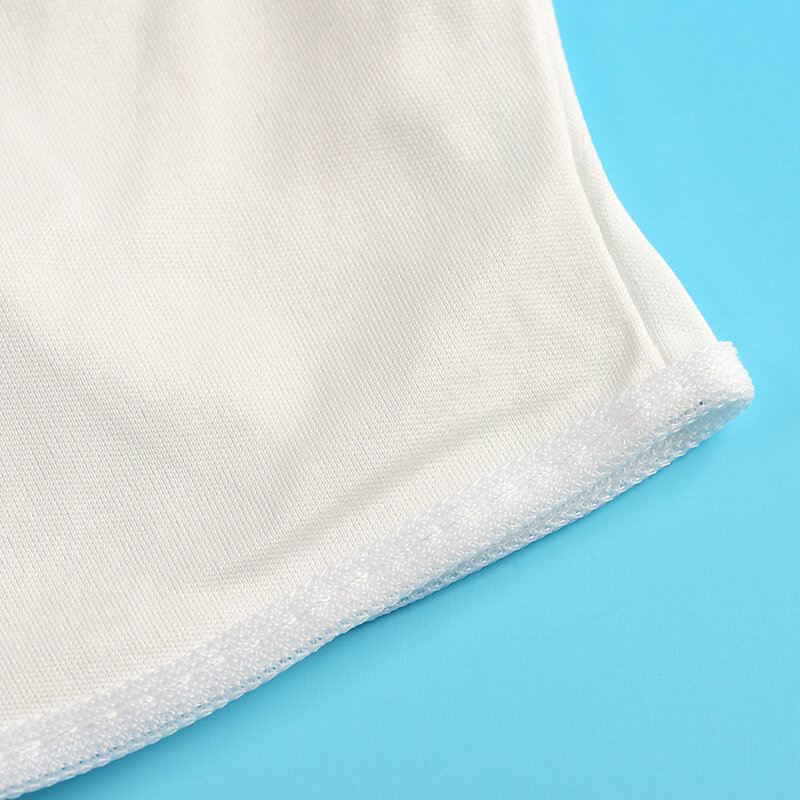 ถุงมือผ้าไร้ฝุ่นเนื้อละเอียดเป็นพิเศษแว่นตาเครื่องประดับที่เหมาะสมดูกันเหงื่อกันลื่นทำมือ