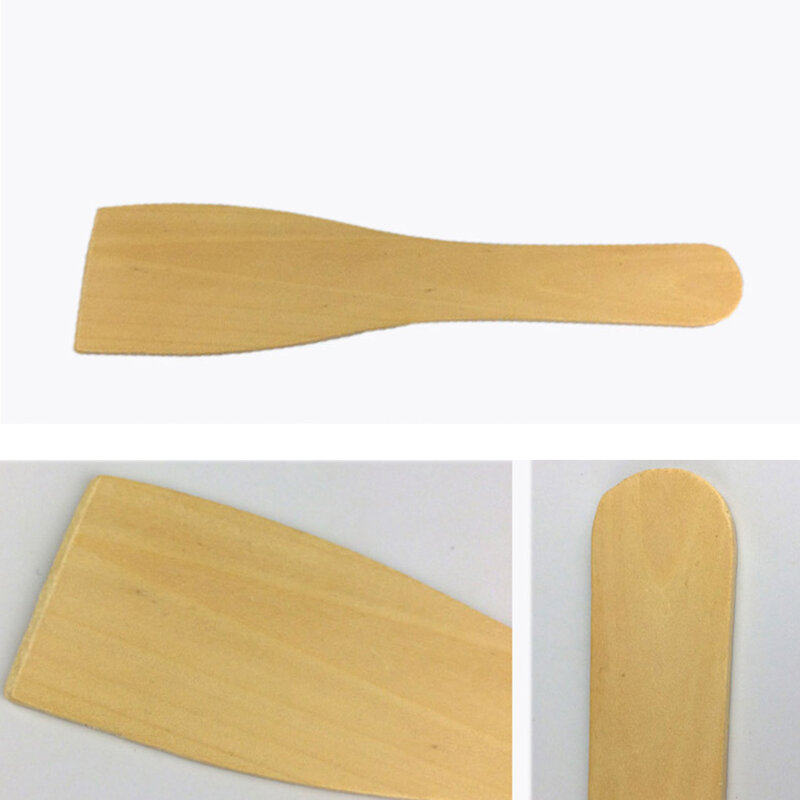 6 szt. Drewniana szpatułka nieprzywierające drewniane łopata do gotowania żaroodporne łopata do gotowania przybory kuchenne do domowej restauracji