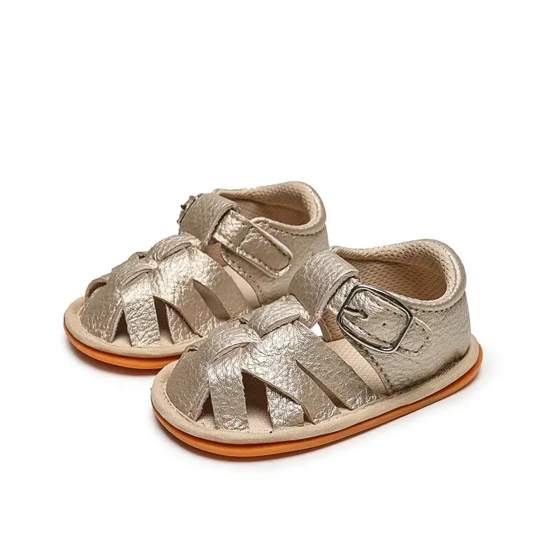 Chaussures d'été pour bébé de 0 à 1 an, sandales respirantes à l'offre elles en caoutchouc souple
