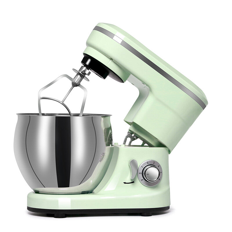 Ready to ship hot sale food mixer 6 speed cake mixer 5L stainless steel bowl stand mixers
