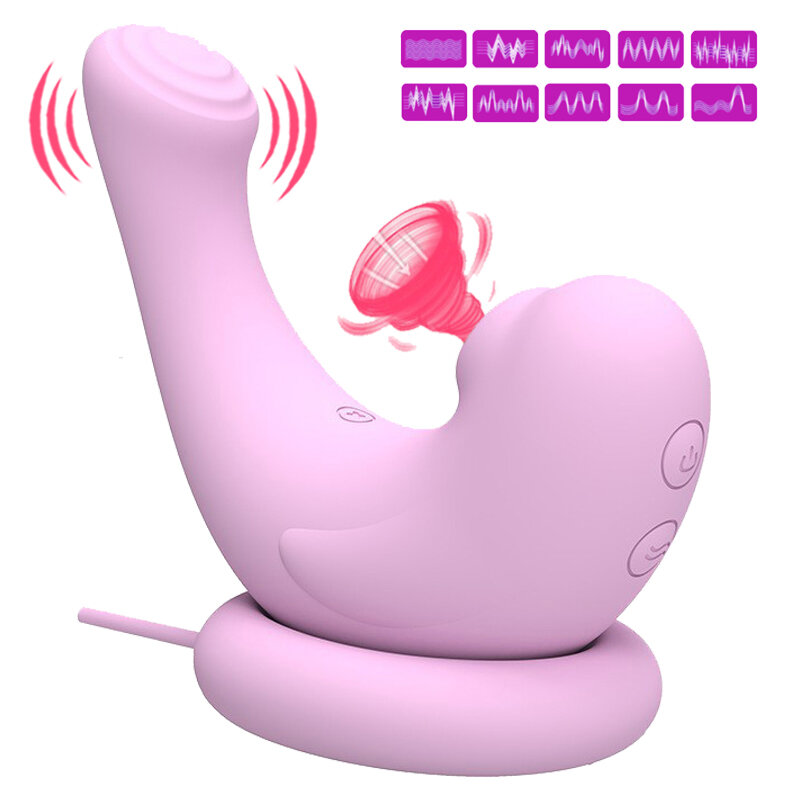 G Spot Vibrator Luipaard Zuigen Vibrator Sex Toys Dildo Vibrators Mini Draagbare Vrouwelijke Flirten Masturbatie Volwassen Producten