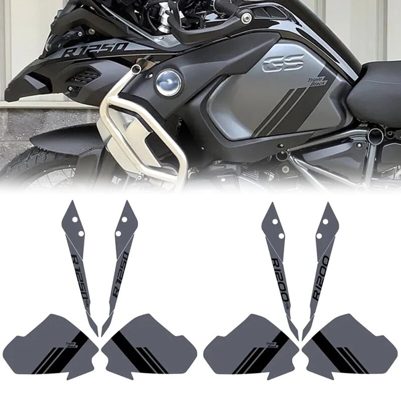 For BMW R1200GS R1250GS Adventure Triple Black 2014-2023 Motorcycle Full Graphic Decal Kit