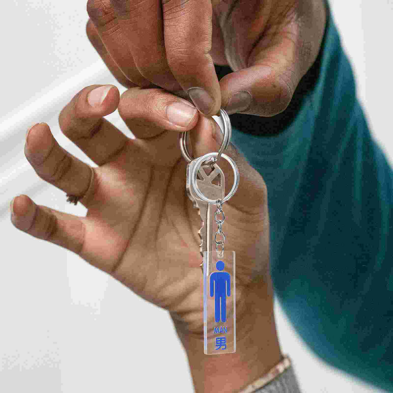 Breloczek do kluczy breloczki breloczki do łazienki identyfikatory pierścionki dla mężczyzn