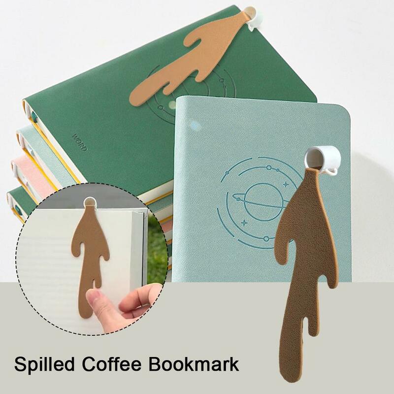 Spilled Coffee Bookmark Graduation Funny Bookmarks Gifts for Graduates Book Lovers Spilled Coffee Mug Bookmarks Book Access I5J5