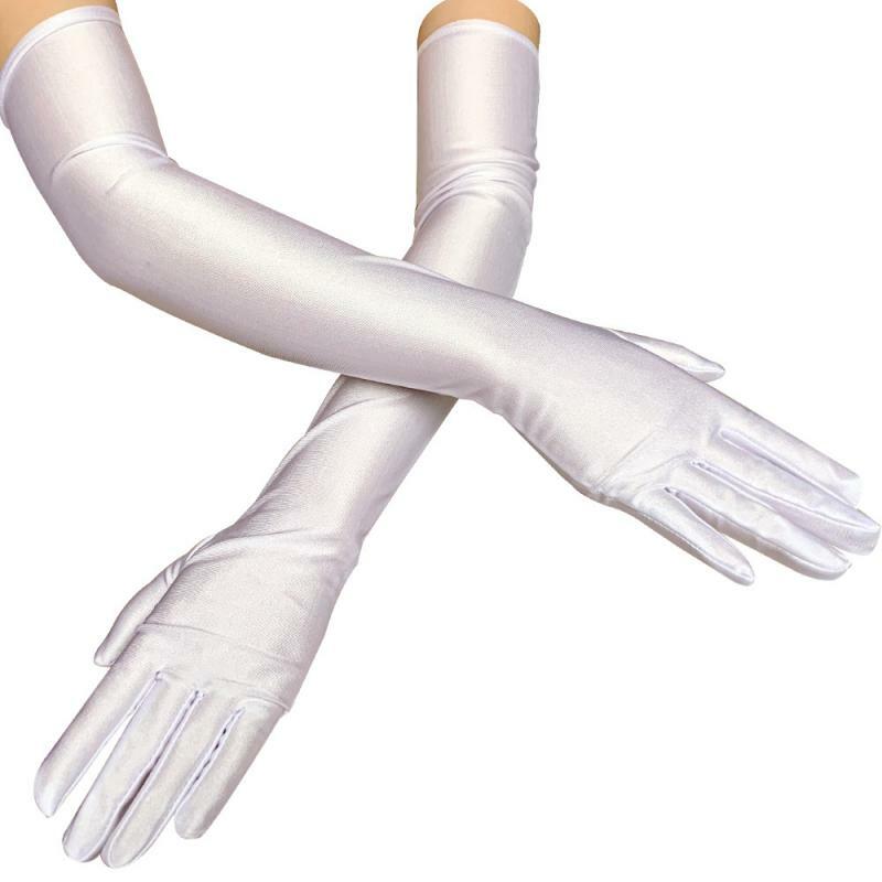 Letnie rękawice z ochroną przeciwsłoneczną damskie długie rękawiczki Performance cienkie elastyczne rękawice ochronne do jazdy i jazdy konnej C004