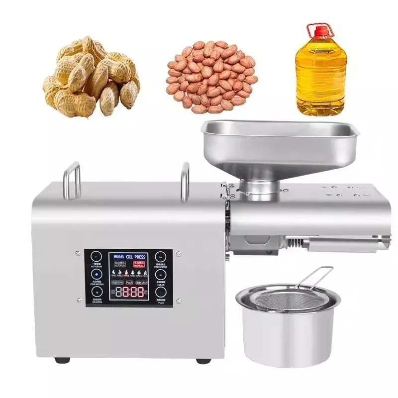 Automatic moringa seed oil extraction machine mini oil pressers for sale