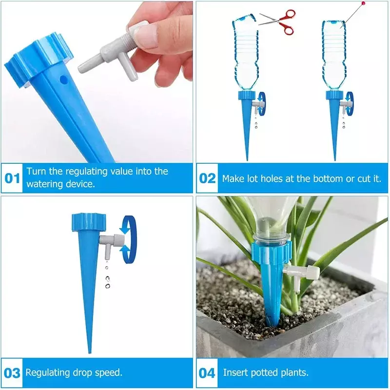 Selbst bewässerungs kits für automatische Bewässerungs geräte Garten-Tropf bewässerungs system Einstellbare Steuerungs werkzeuge für Pflanzen blumen