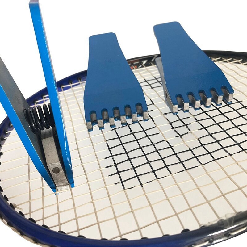 Tennis Badminton Racket Portable Practical Compact Stringing Tool Manual Flying Clamp