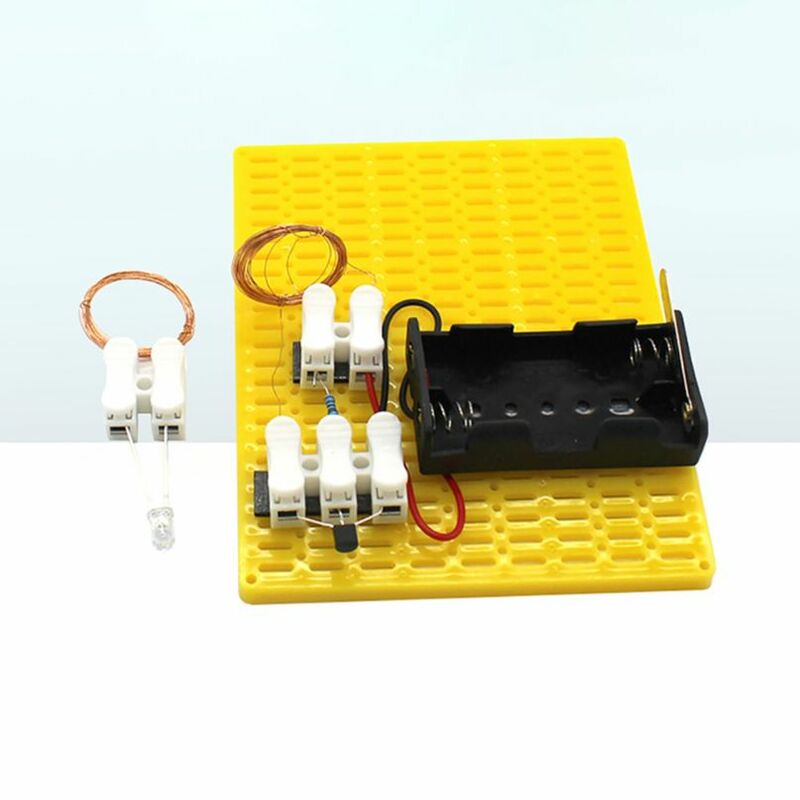 Feichao diy kit experimento de transmissão energia sem fio para crianças brinquedo estudante ciência projeto experimental mterials