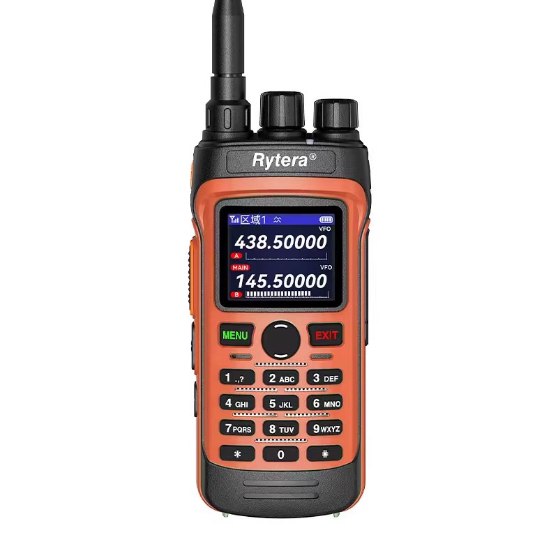 Rytera 6800 Gps aplikacja Bluetooth Radio dla amatorów programowania Ham 10W mocy Full Band 136-520MHz TX RX Aviation Frequency NOAA
