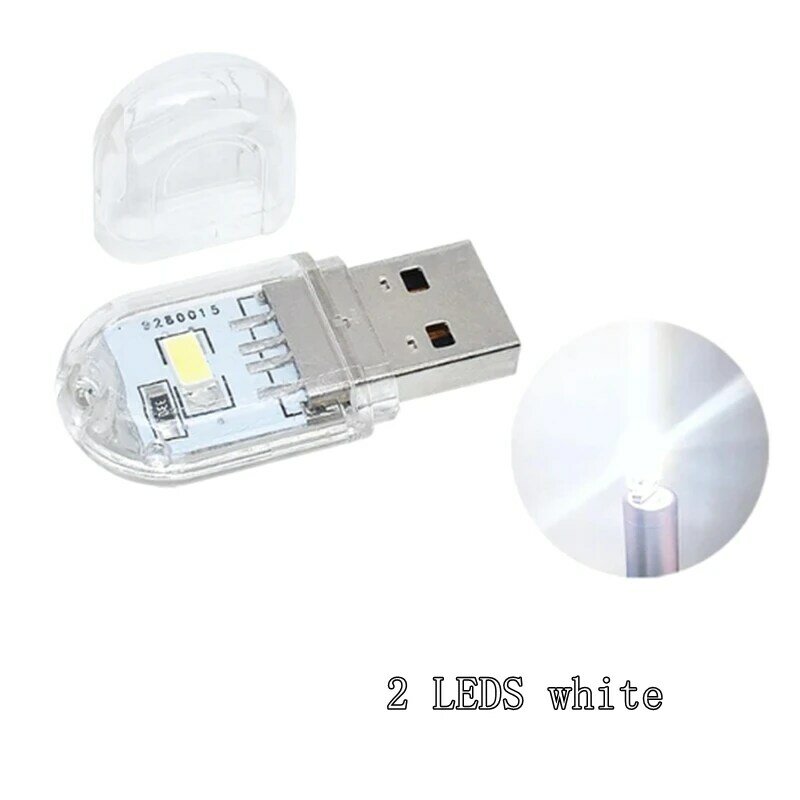 USB-лампа для чтения компьютера, 2-24 светодиода, SMD 5630, 5730, 5 В