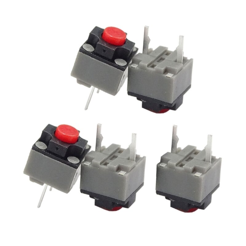 5PCS 6x6x7.3mm Kailh Square Silent Micro Switch Mute Switch Can Replace a Rectangle Micro Switch Dropship