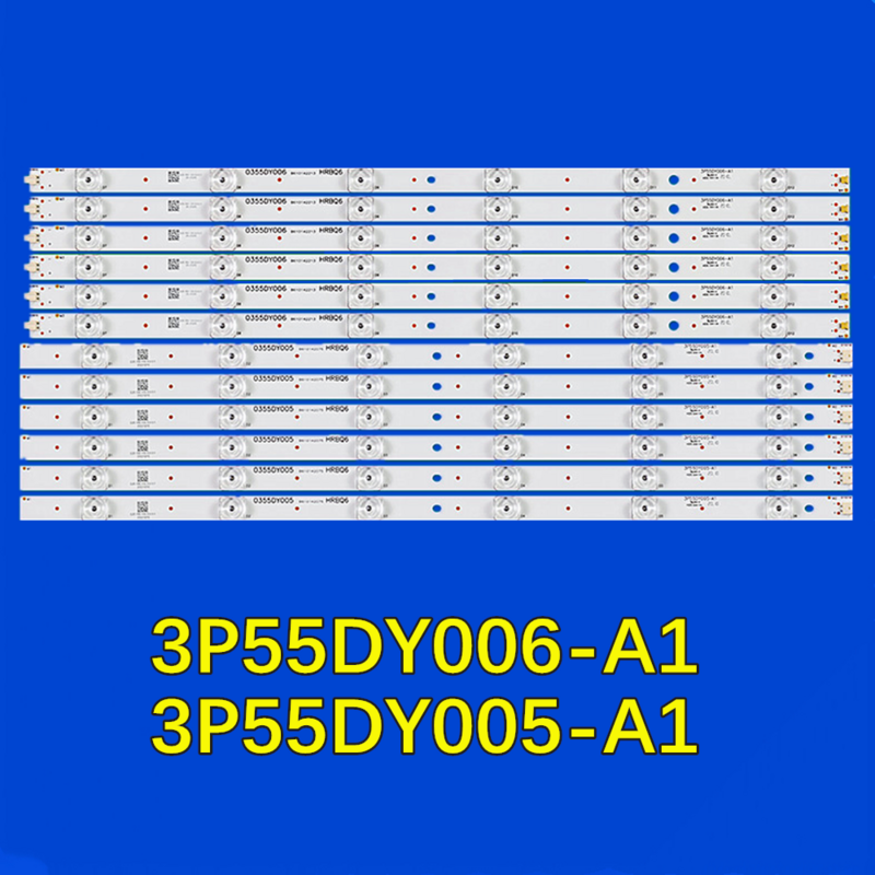 شريط إضاءة خلفية تلفاز ليد F55SD160 ، F55S ، 3p55dy006-a1 ، 3p55dy005 ، 0355DY006