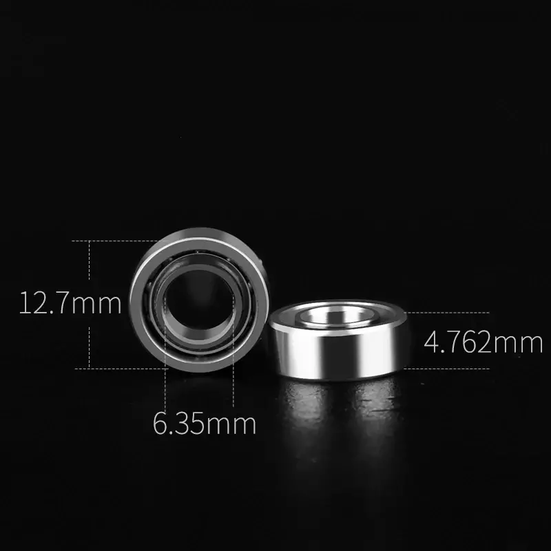 5pcs cuscinetto muto in acciaio inossidabile R188 per Fidget Spinner cuscinetti di alta qualità giroscopio a punta delle dita cuscinetto ruota a rulli in linea