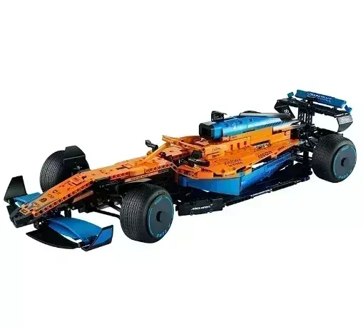 Bloques de construcción de coches de carreras para niños, juguete de ladrillos Compatible con McLarens de Fórmula 1, 42141, regalo de cumpleaños