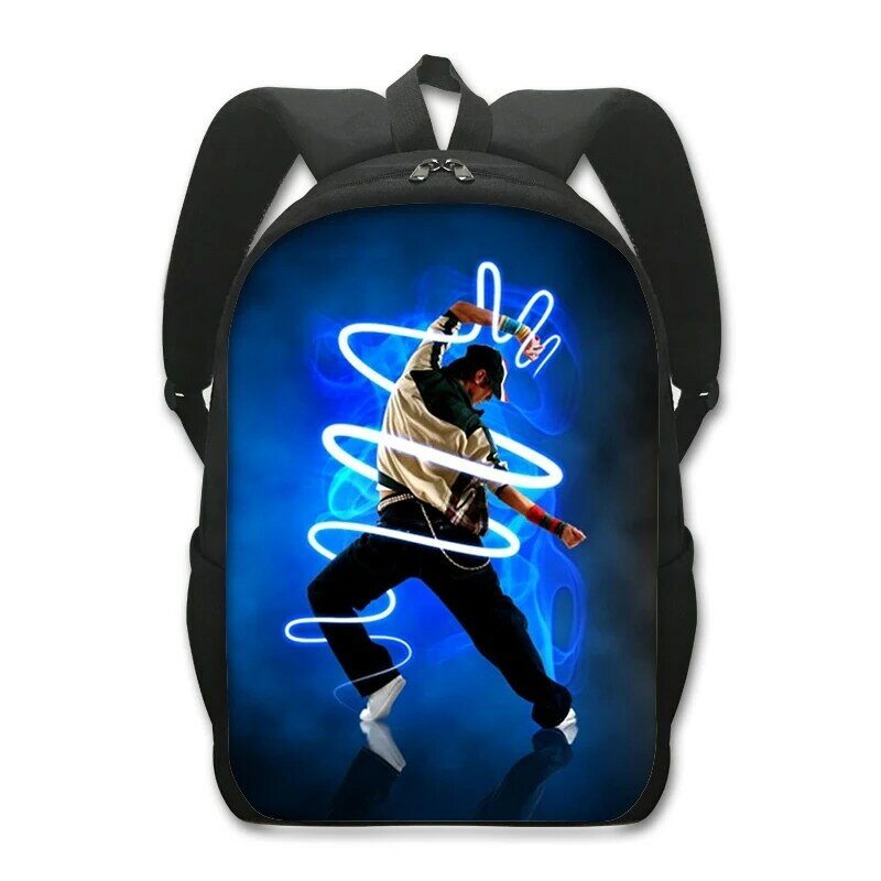 Plecak do tańca Hip Hop taniec Jazz kobiety mężczyźni plecak dziecięcy torby dla nastolatków szkolny plecak na laptopa Hiphop Daypack bag