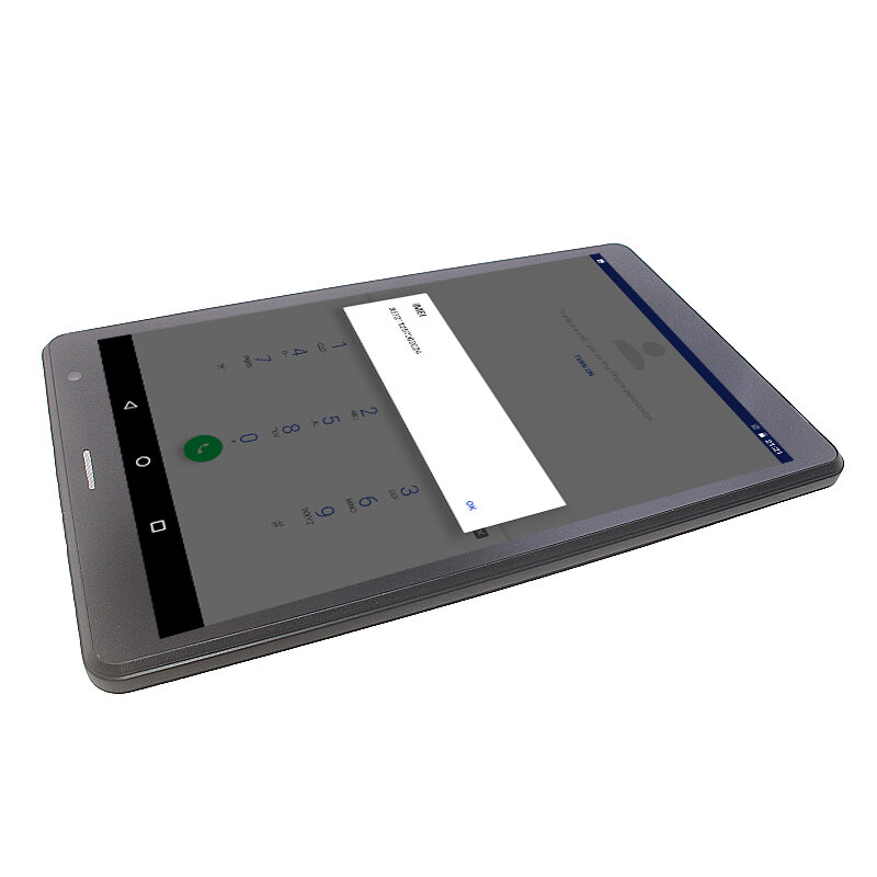 Ponsel 8 inci Android 10 / 8.1 4G, tablet panggilan telepon LCD kapasitif layar sentuh 2GB RAM 32GB ROM 8-Core Bluetooth 4.2 Tipe C