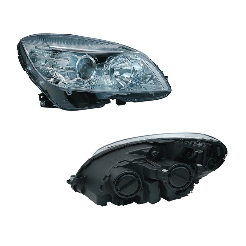 Faróis de carro para Mercedes Benz 204, 2011-2014, auto lâmpadas principais, farol W204