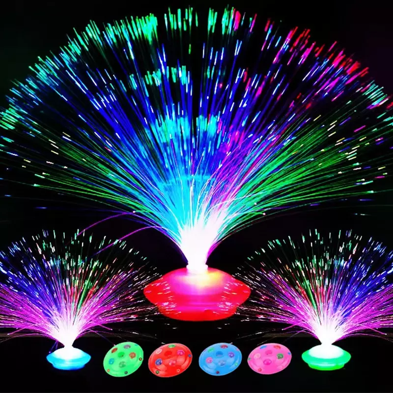 LED 광섬유 조명 다채로운 깜박이는 야간 조명 랜턴, 불꽃 놀이 램프, 별이 빛나는 하늘 램프, 크리스마스 웨딩 파티 홈 장식