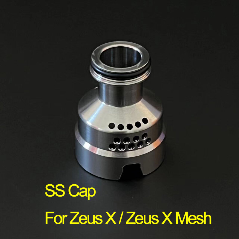 Zeus X Mesh Chimeey-anillo AFC de acero inoxidable 304, junta de cerámica de cubierta de anillo de sellado de Base de electrodo, piezas de adorno de Pin 510 BF